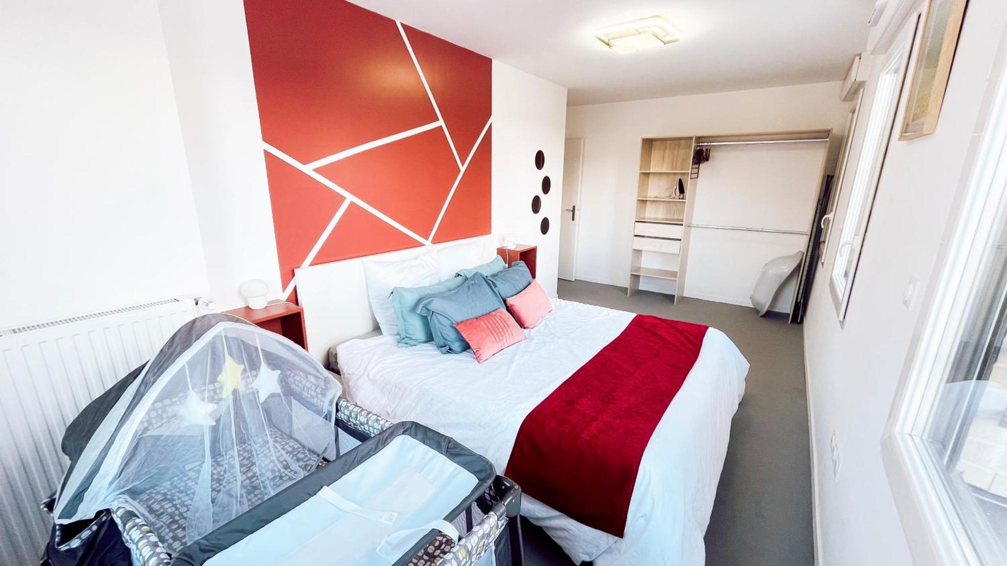 Le Lion D'Or - Parking - Netflix - Wifi - Nerf Lejlighed Bussy-Saint-Georges Eksteriør billede