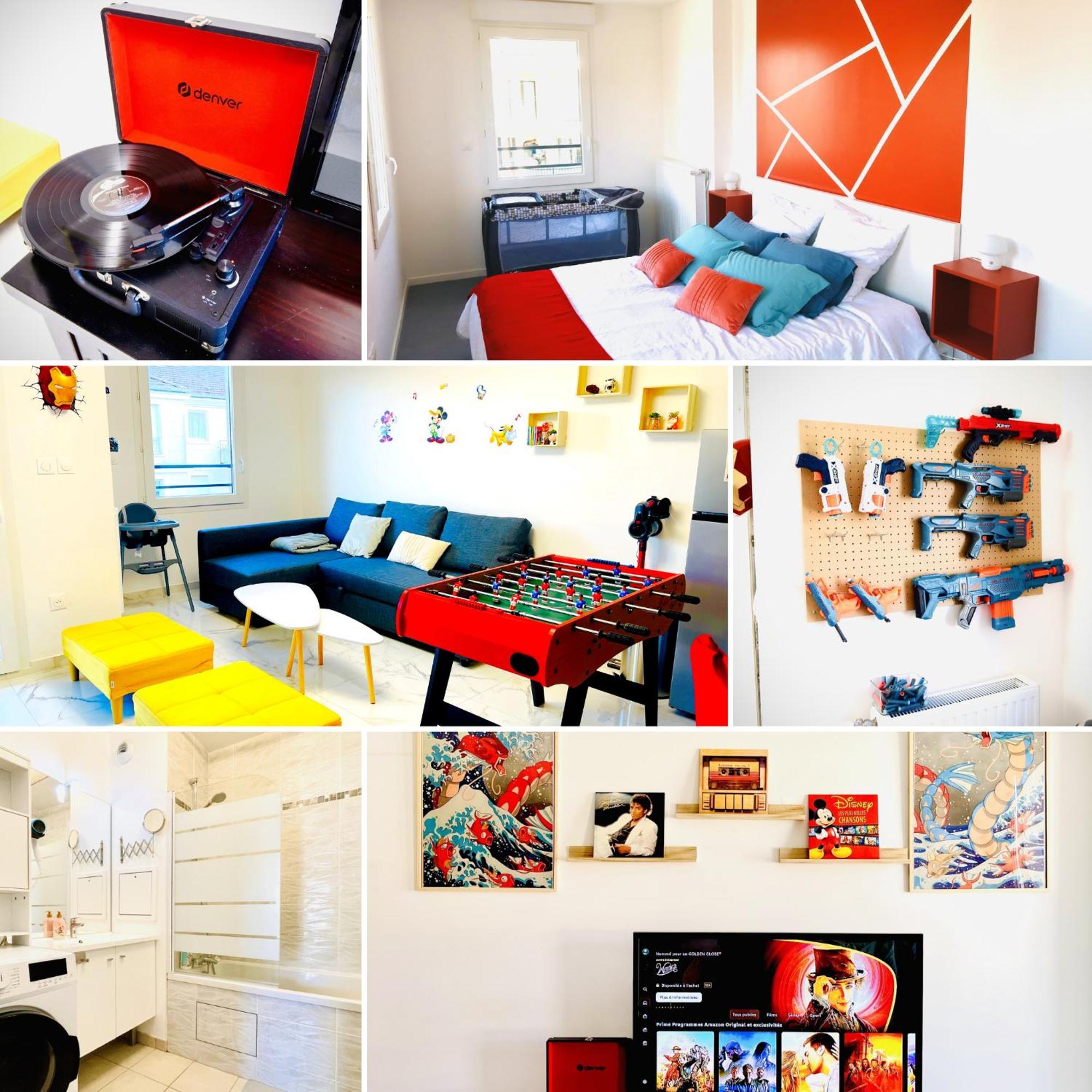 Le Lion D'Or - Parking - Netflix - Wifi - Nerf Lejlighed Bussy-Saint-Georges Eksteriør billede