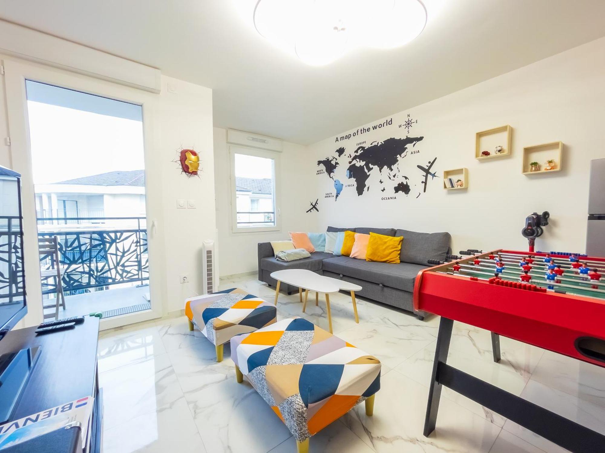 Le Lion D'Or - Parking - Netflix - Wifi - Nerf Lejlighed Bussy-Saint-Georges Eksteriør billede
